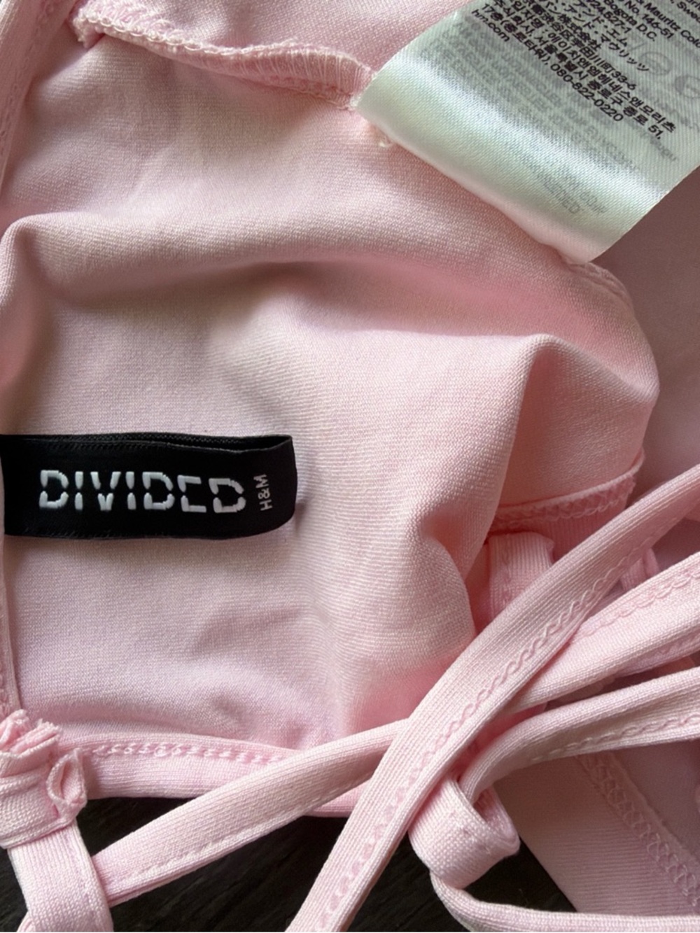 Baby Pink Bandana Top - Picture 3 of 3